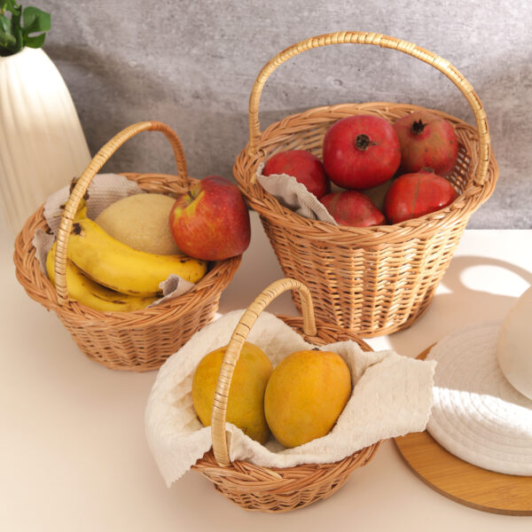 Oval Handle Basket