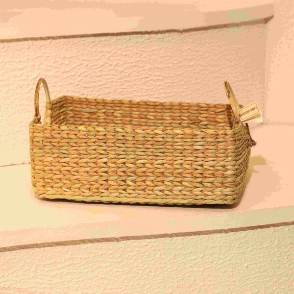 Seagrass Basket with Fruits Inside