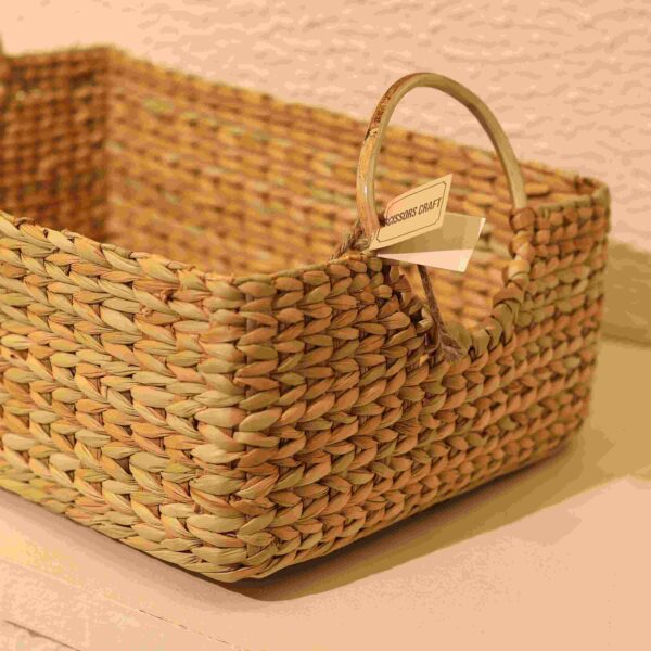 Seagrass Basket in Living Room Decor